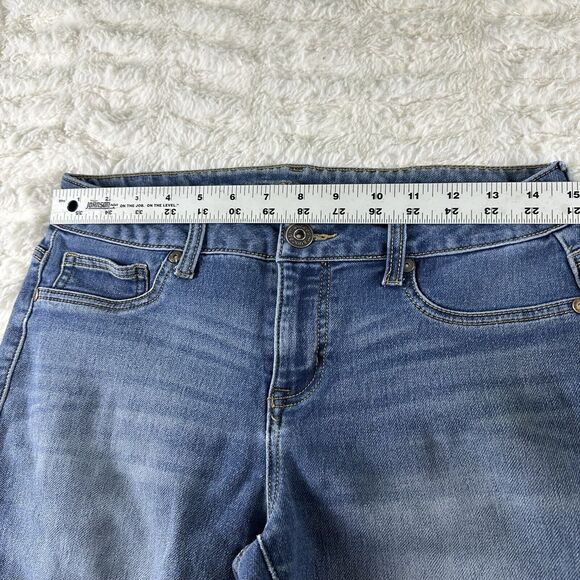 Maurices Women’s Skinny Jegging size M Stretch Mid Rise Distressed Soft Denim - Picture 6 of 14